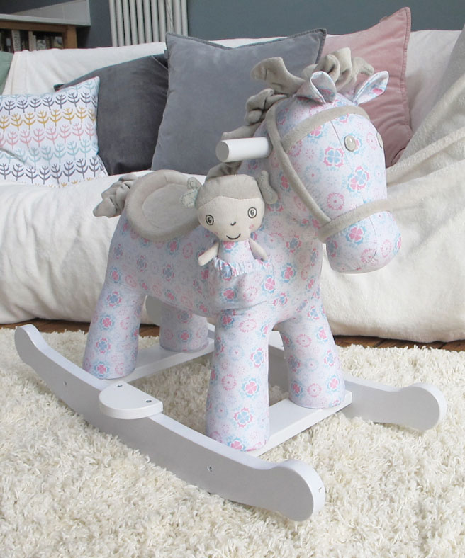 personalised baby rocking horse
