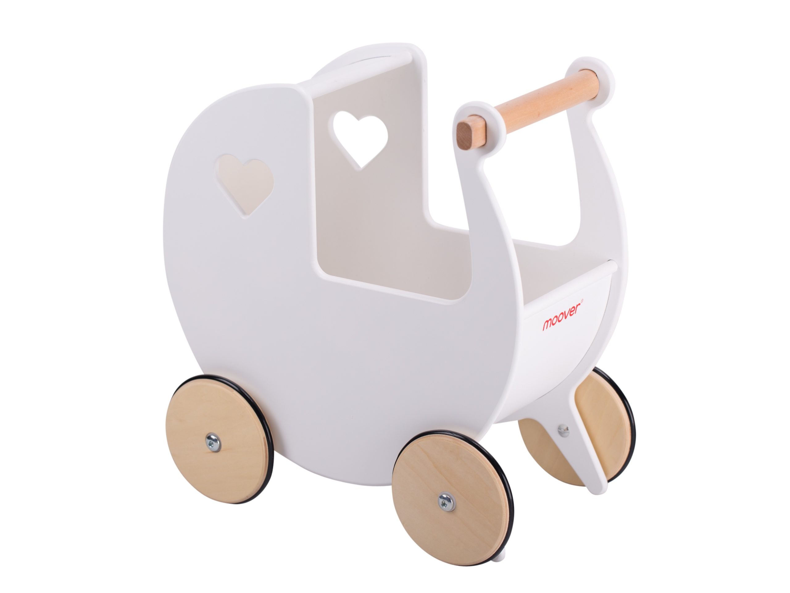 white company wooden pram