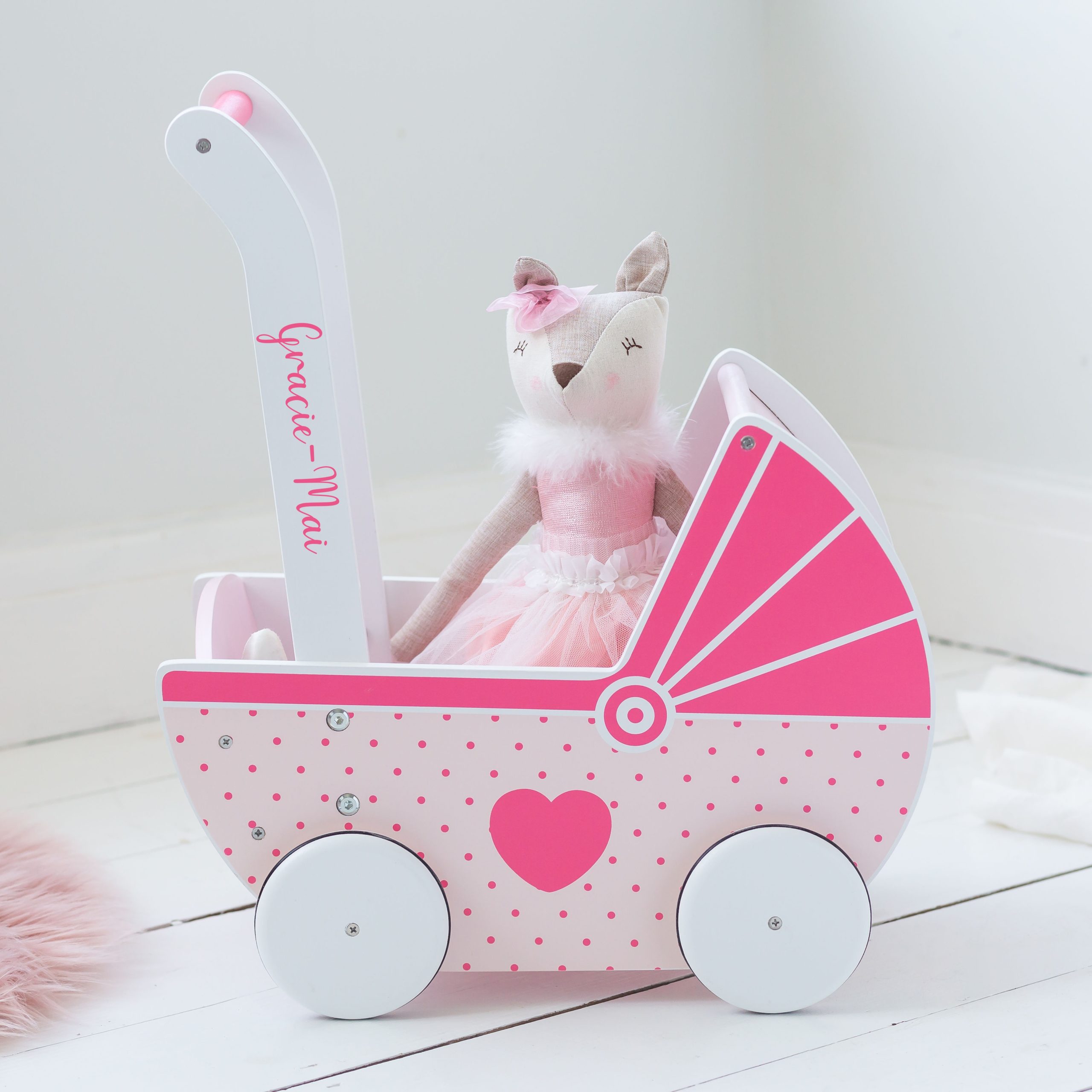 personalised dolls pram