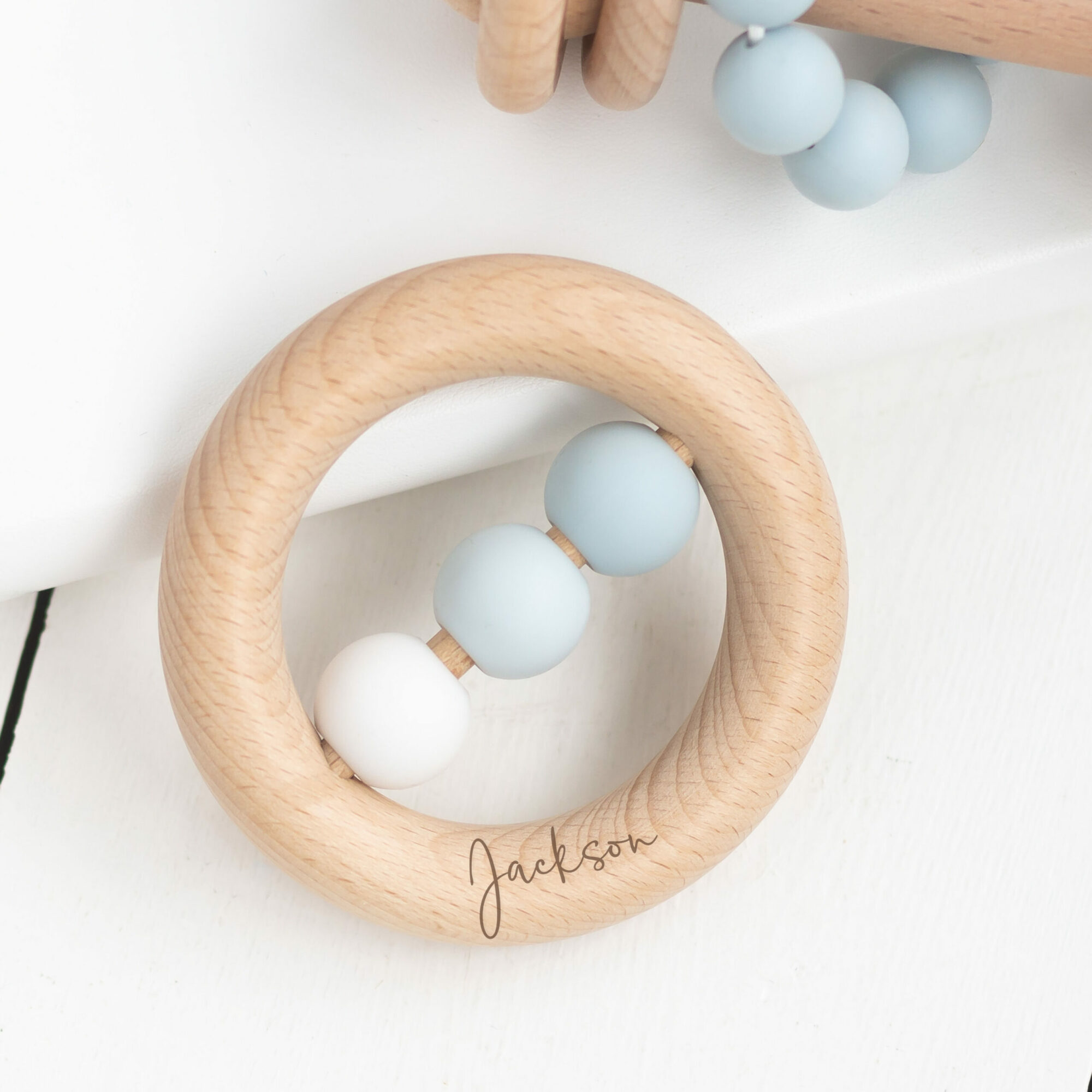 Saturn Ring Wooden Baby Teether By Bannor Toys 57 OFF